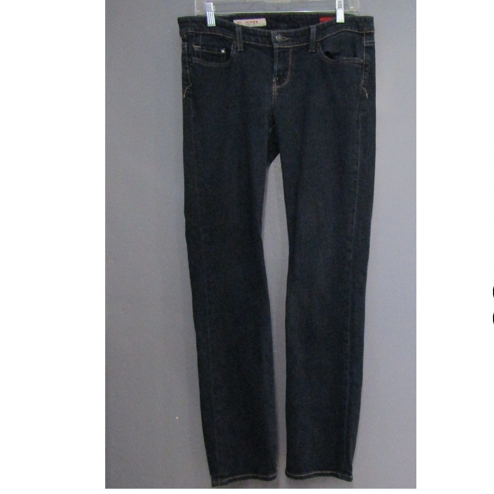 Express X2 Slim W10 Low Rise Straight Leg Jeans